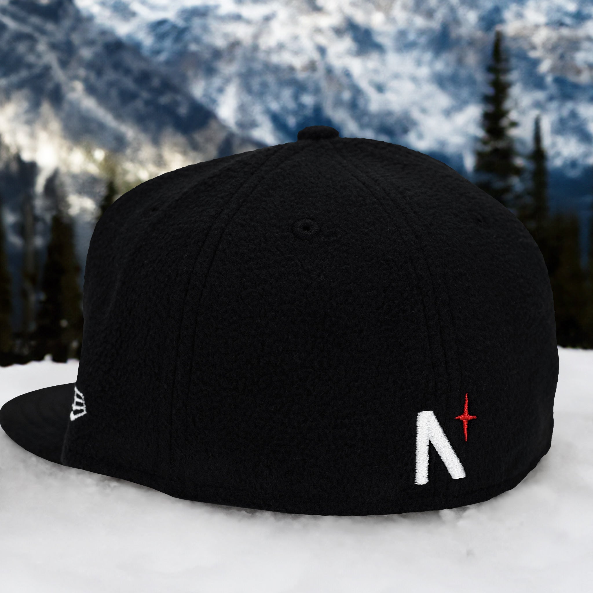 Bear Explorer - Black Micro Fleece New Era 59Fifty - Back