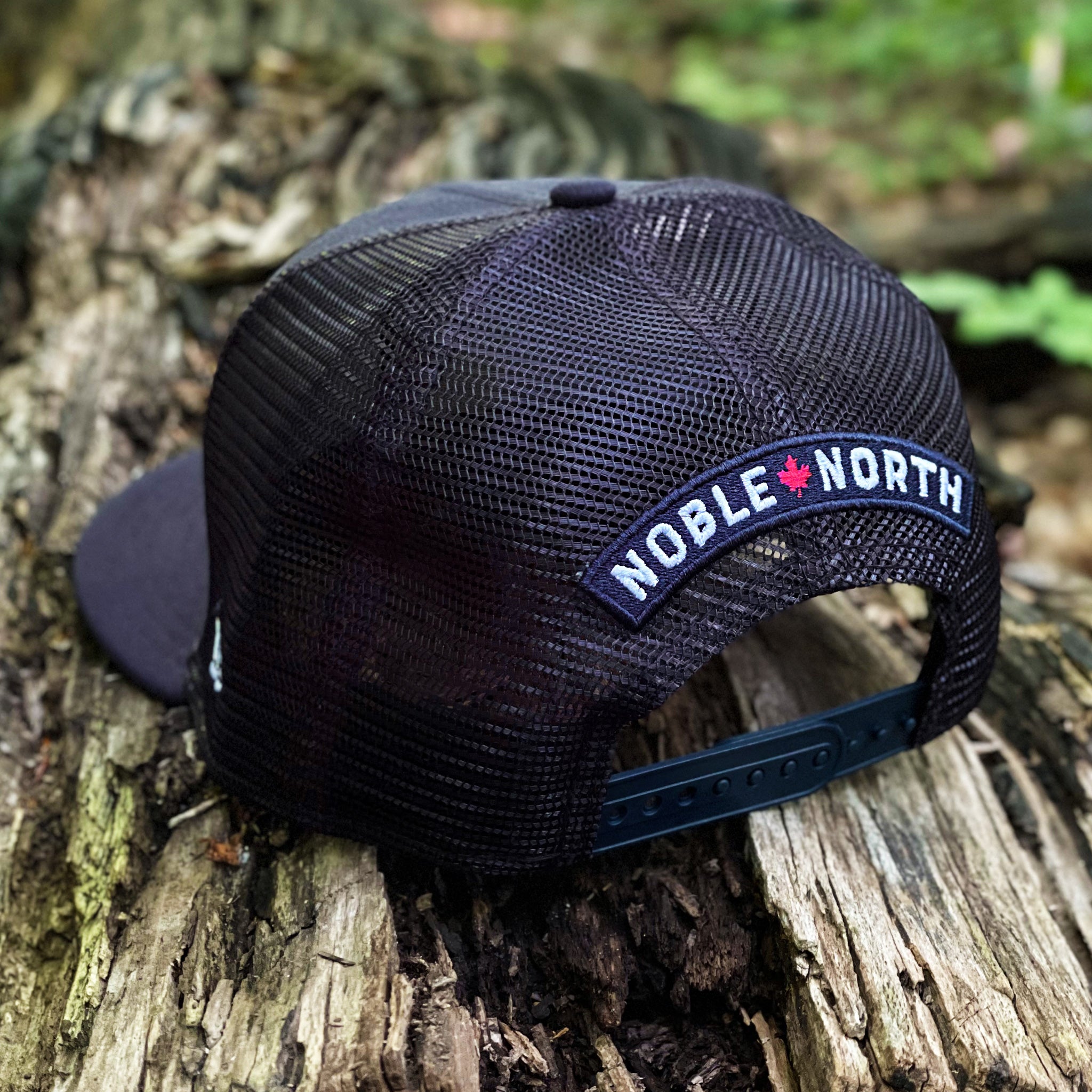 Noble North - Canada Badge - Navy New Era 9Fifty Mesh Snapback - Back