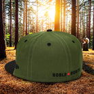 Classic Patch - Olive & Black New Era 59Fifty - Back