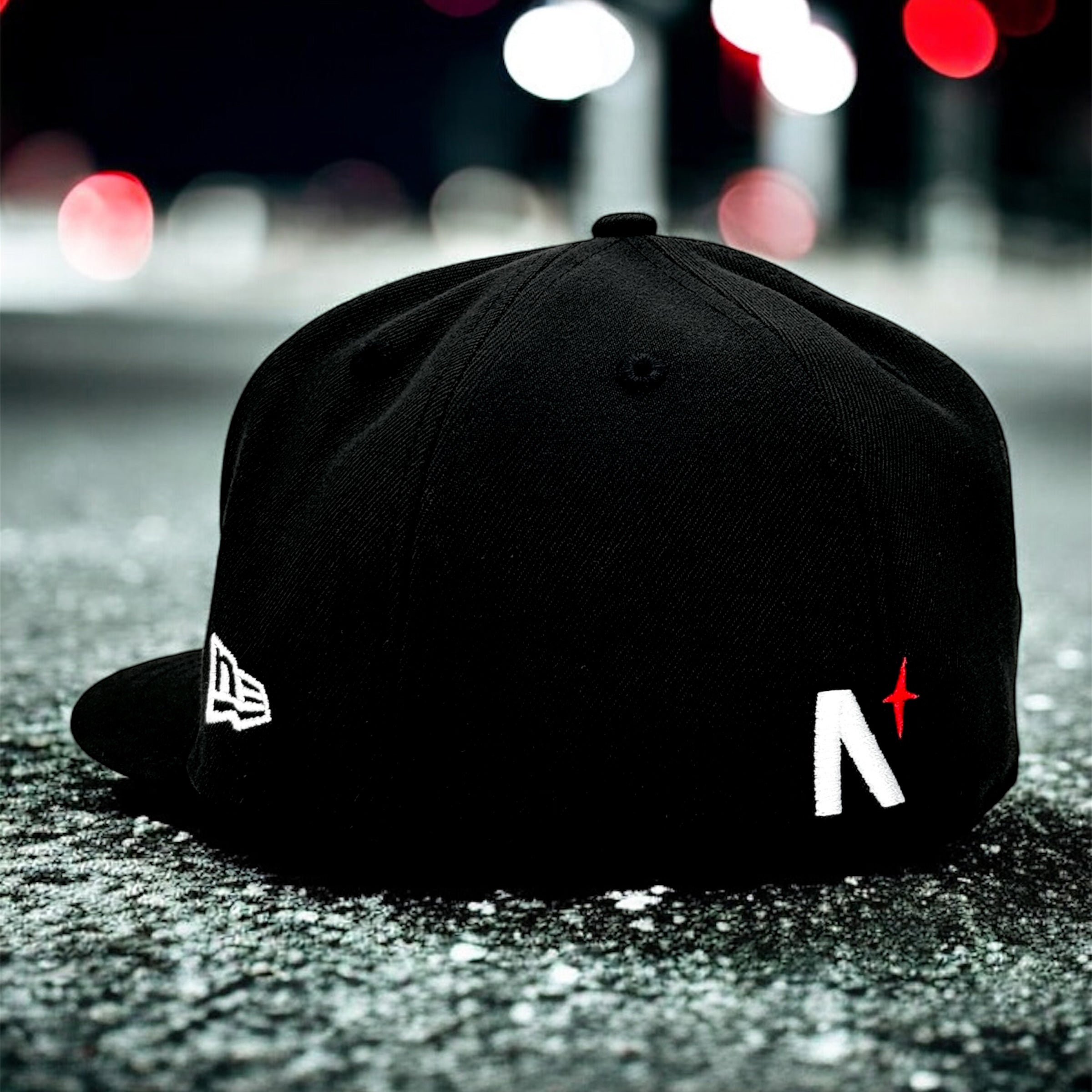 North Script - Black New Era 59Fifty - Back