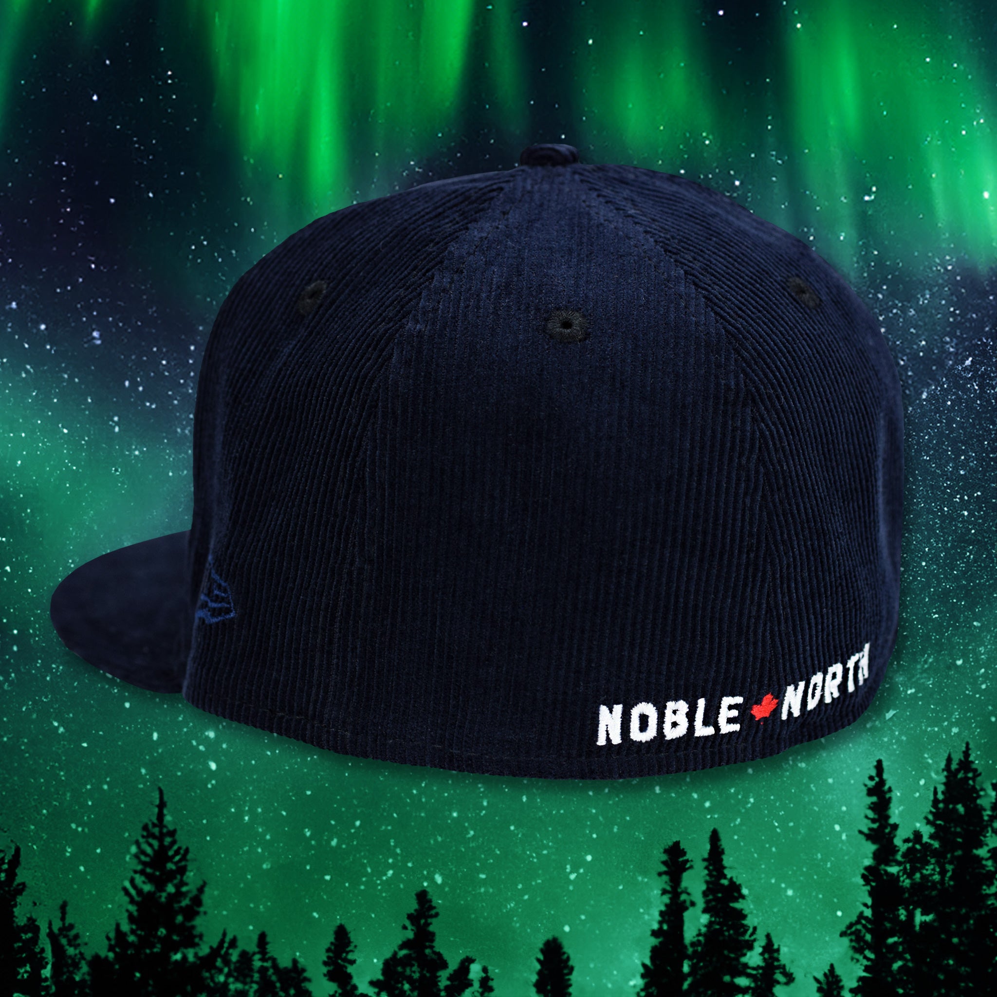 North Star - Navy Corduroy New Era 59Fifty - Back