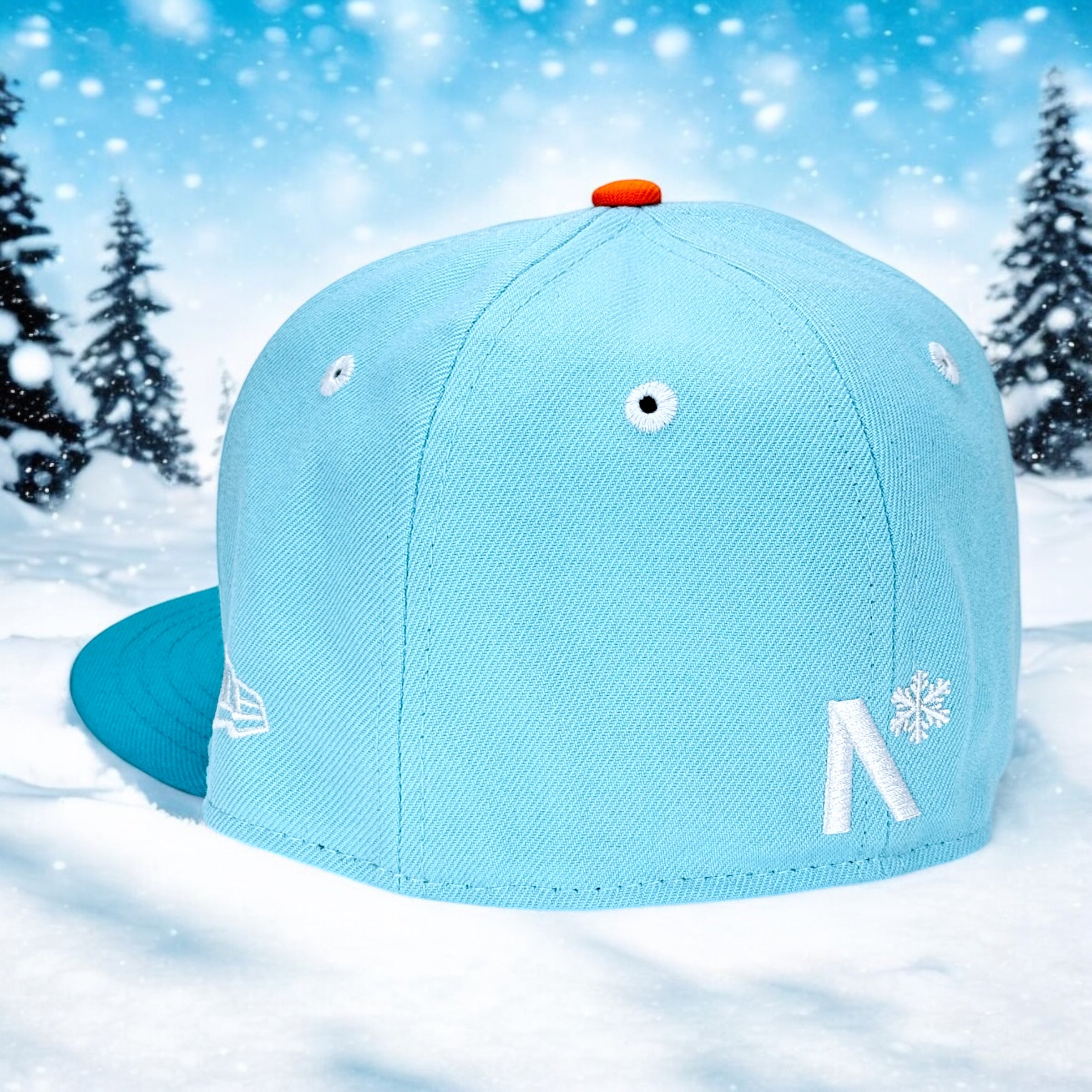 Frost-Eh - Arctic Blue 2-Tone New Era 59Fifty - Back