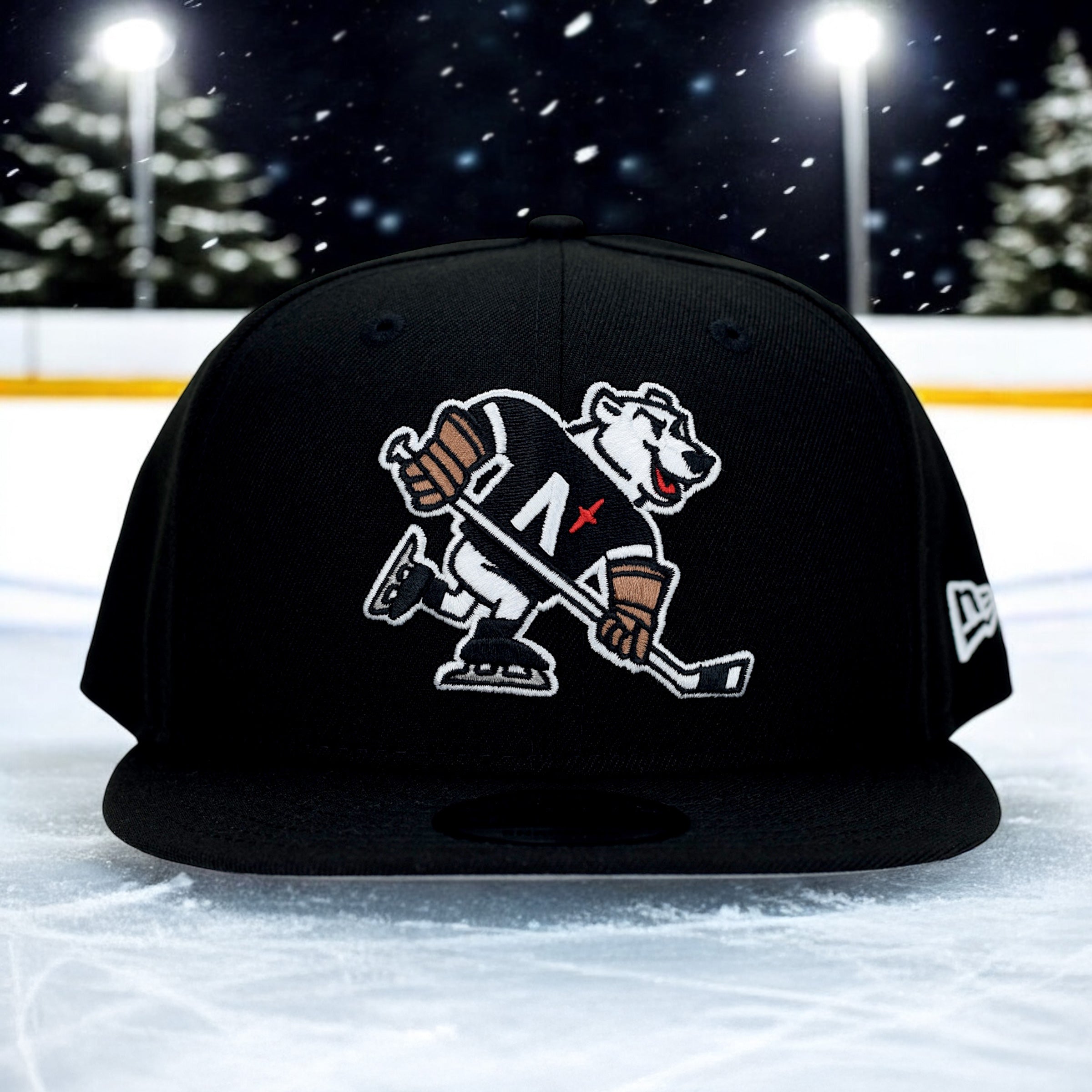 Ice Bears - Black New Era 9Fifty Snapback - Front