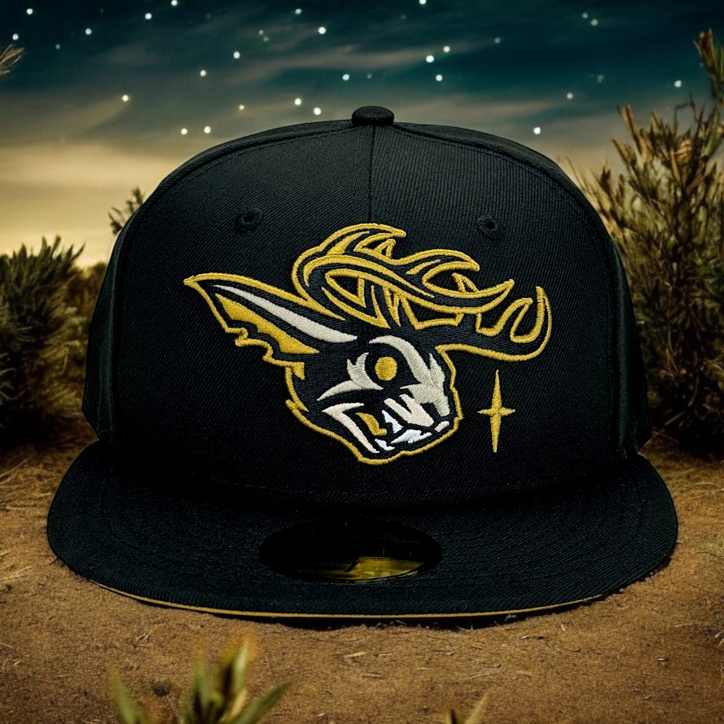 Jackalope - Black New Era 59Fifty - Front