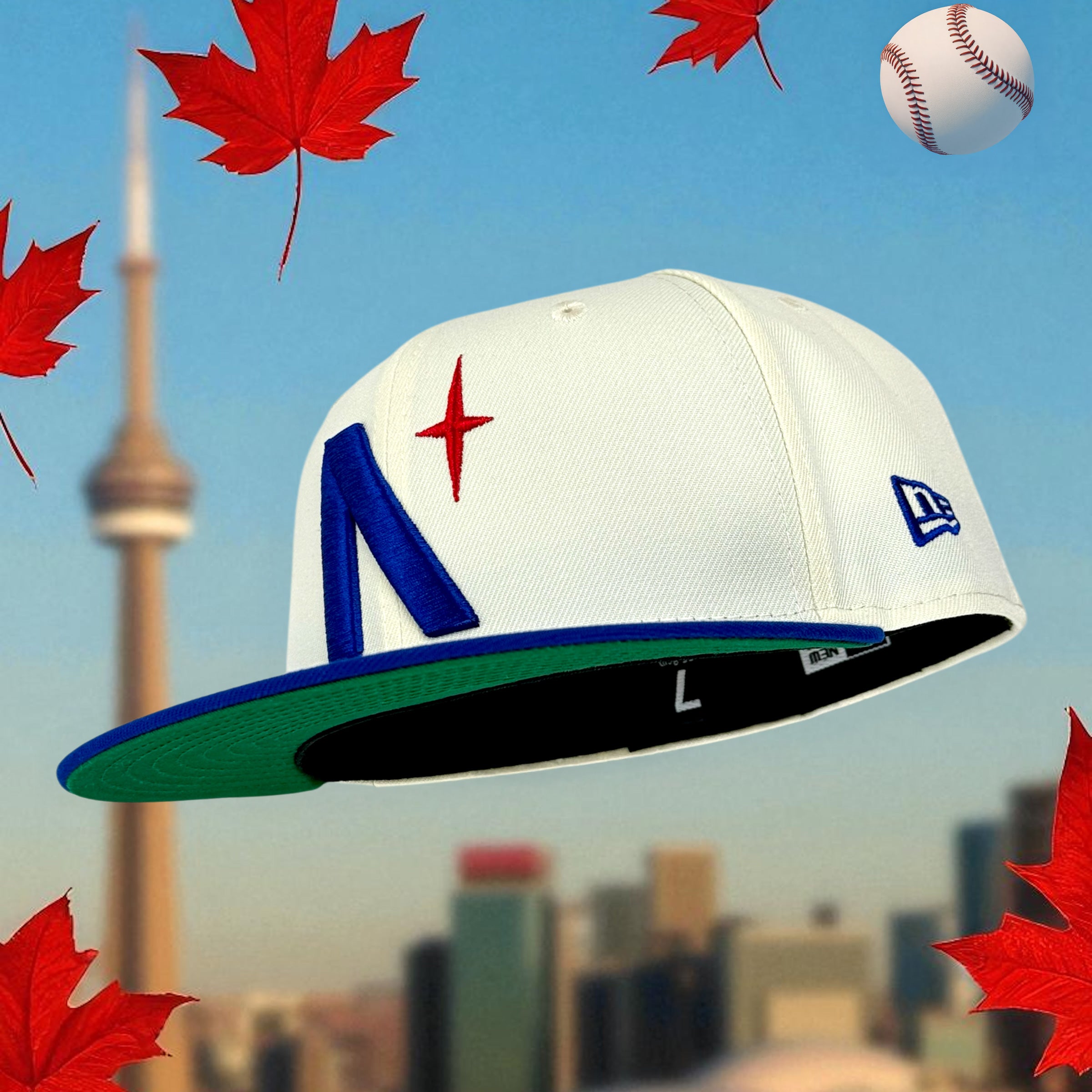 North Star - Chrome & Royal New Era 59Fifty - Undervisor