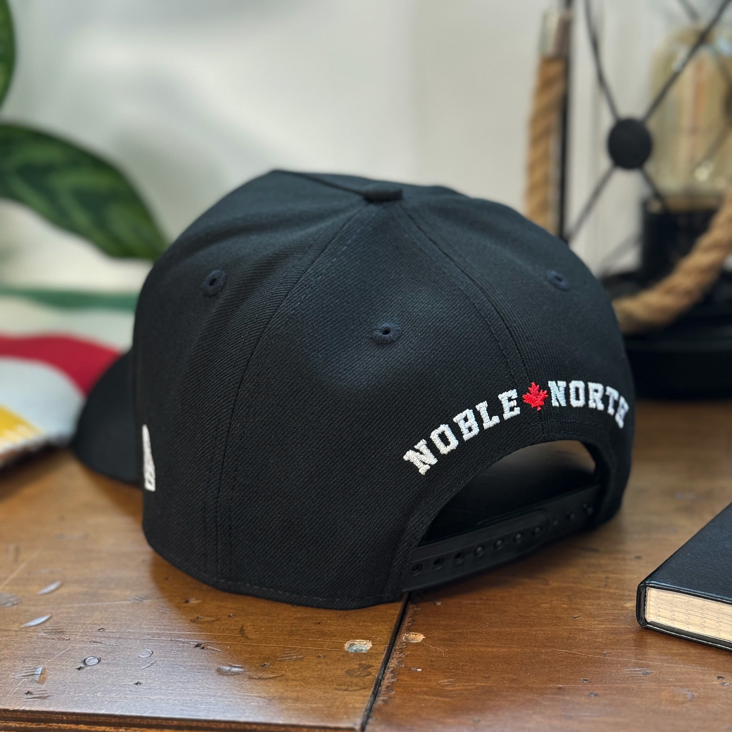 North Star - Heritage - Black New Era 9Forty A-Frame Snapback - Back