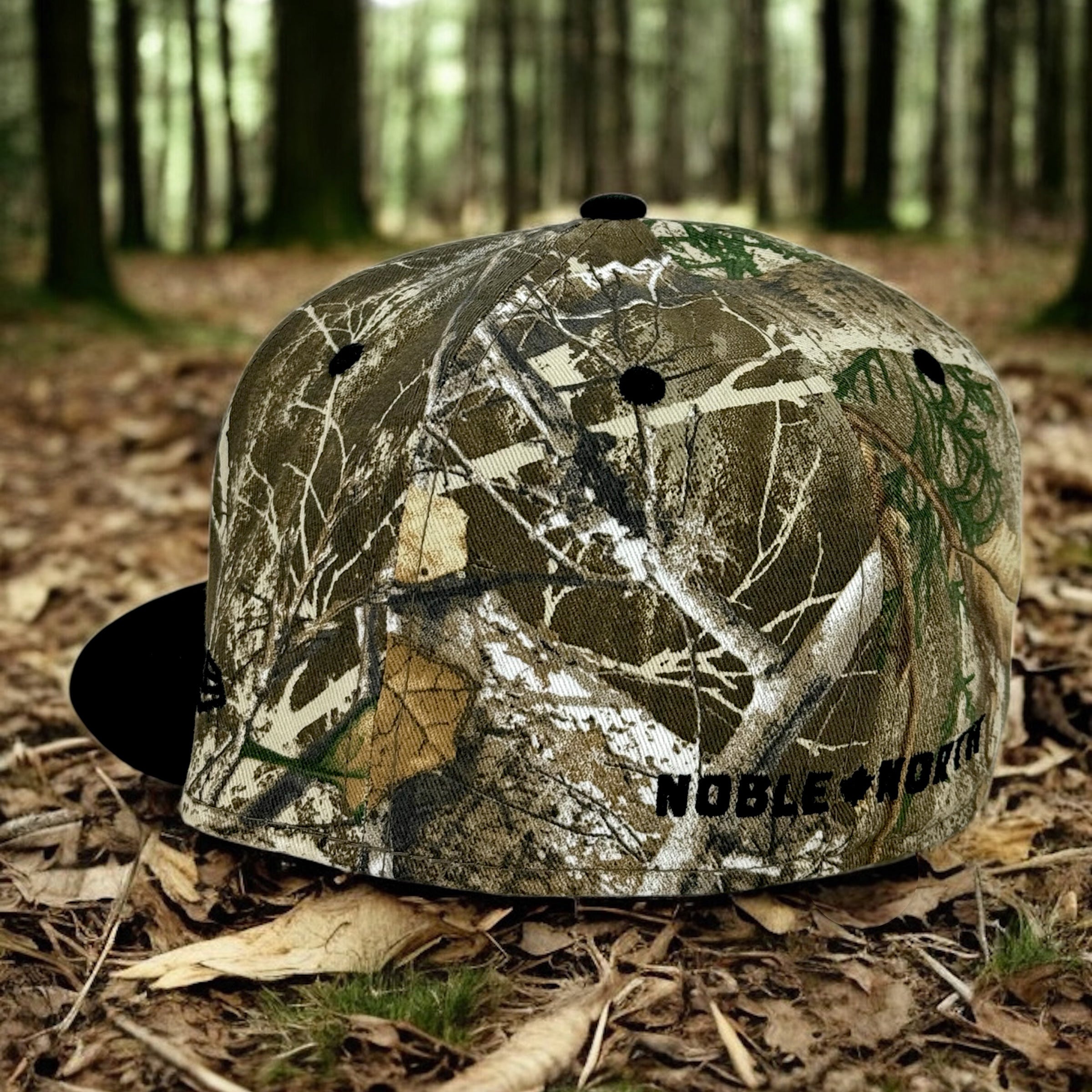North Star - Realtree & Black New Era 59Fifty - Back