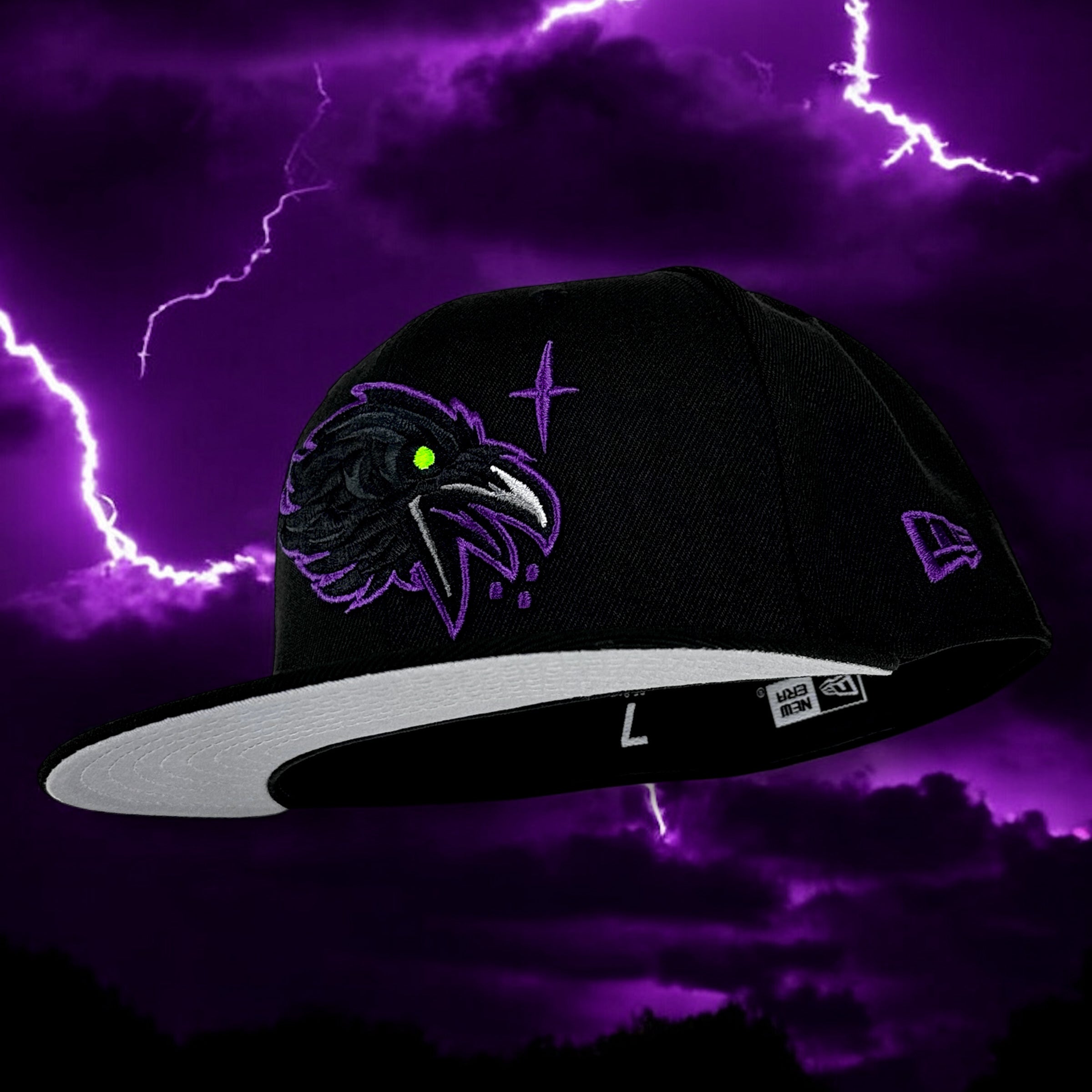 Raven III - Black New Era 59Fifty - Undervisor