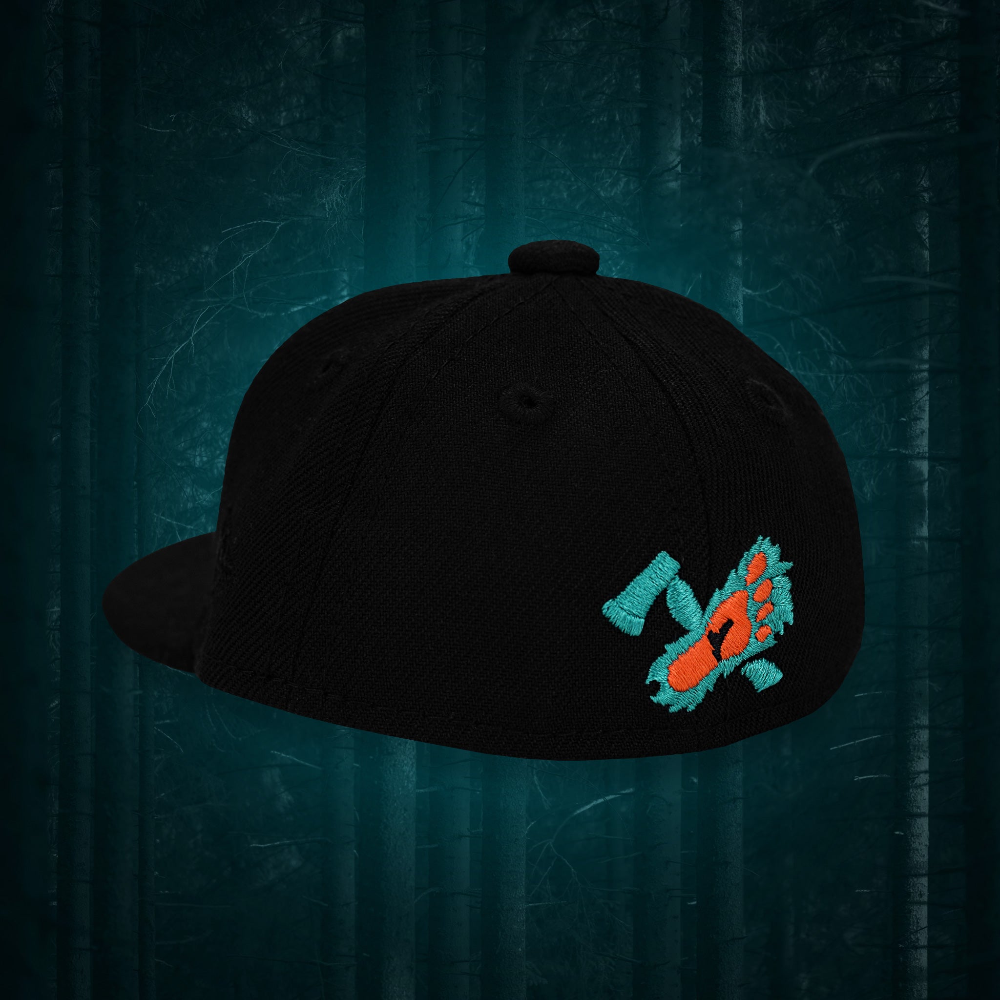 Sasquatch Hand - Black New Era 59Fifty Mini - Back
