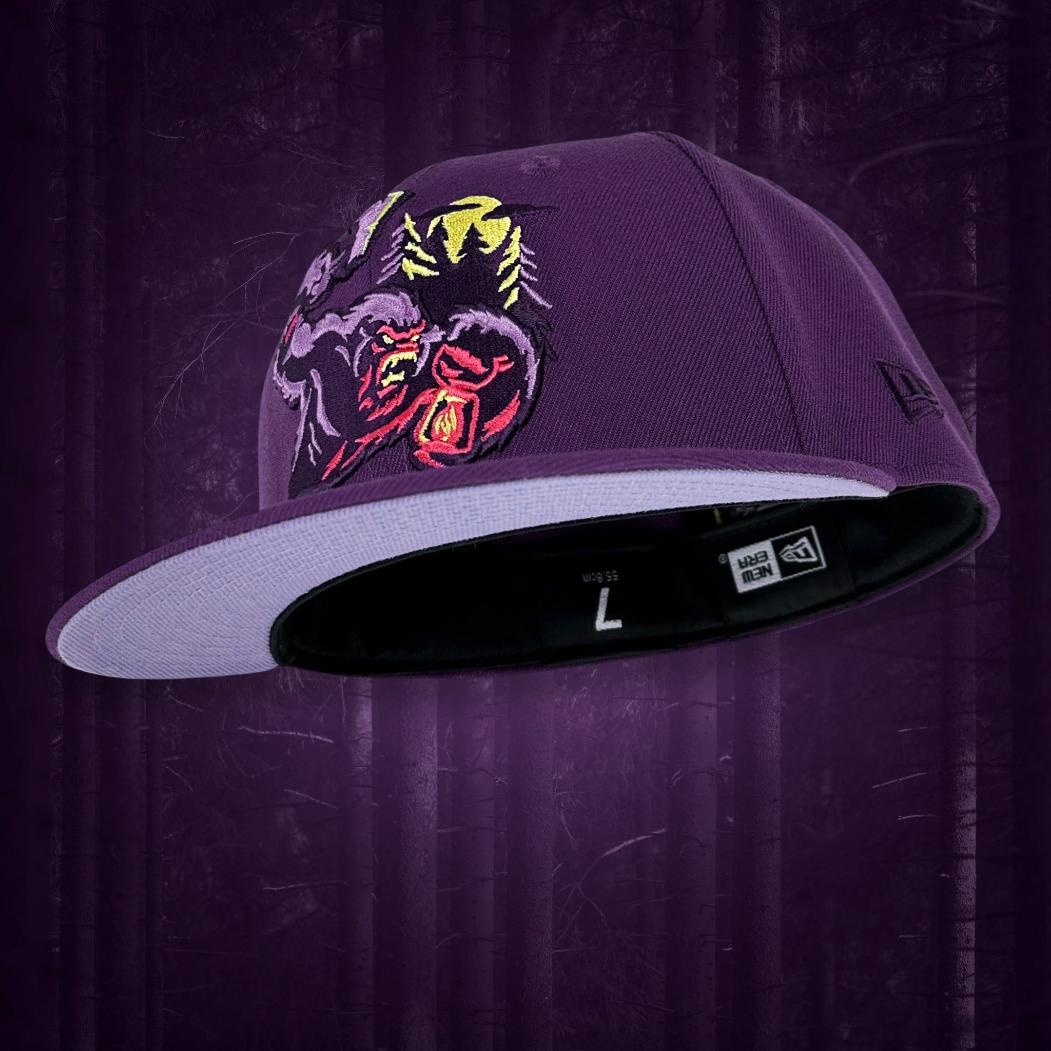 Sasquatch - Purple New Era 59Fifty - Undervisor