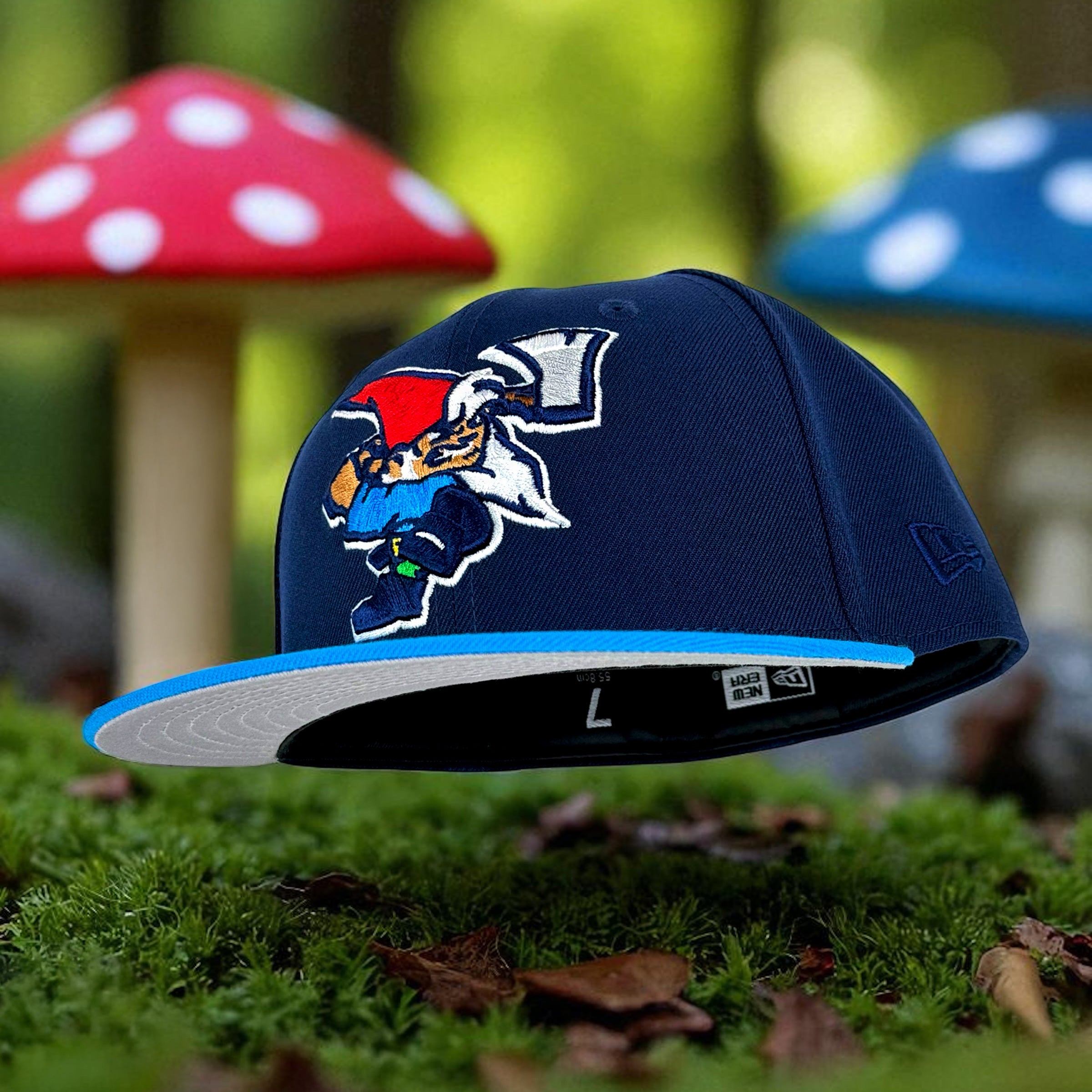 Swinging Gnome - Oceanside & Blue Fanatic New Era 59Fifty - Undervisor