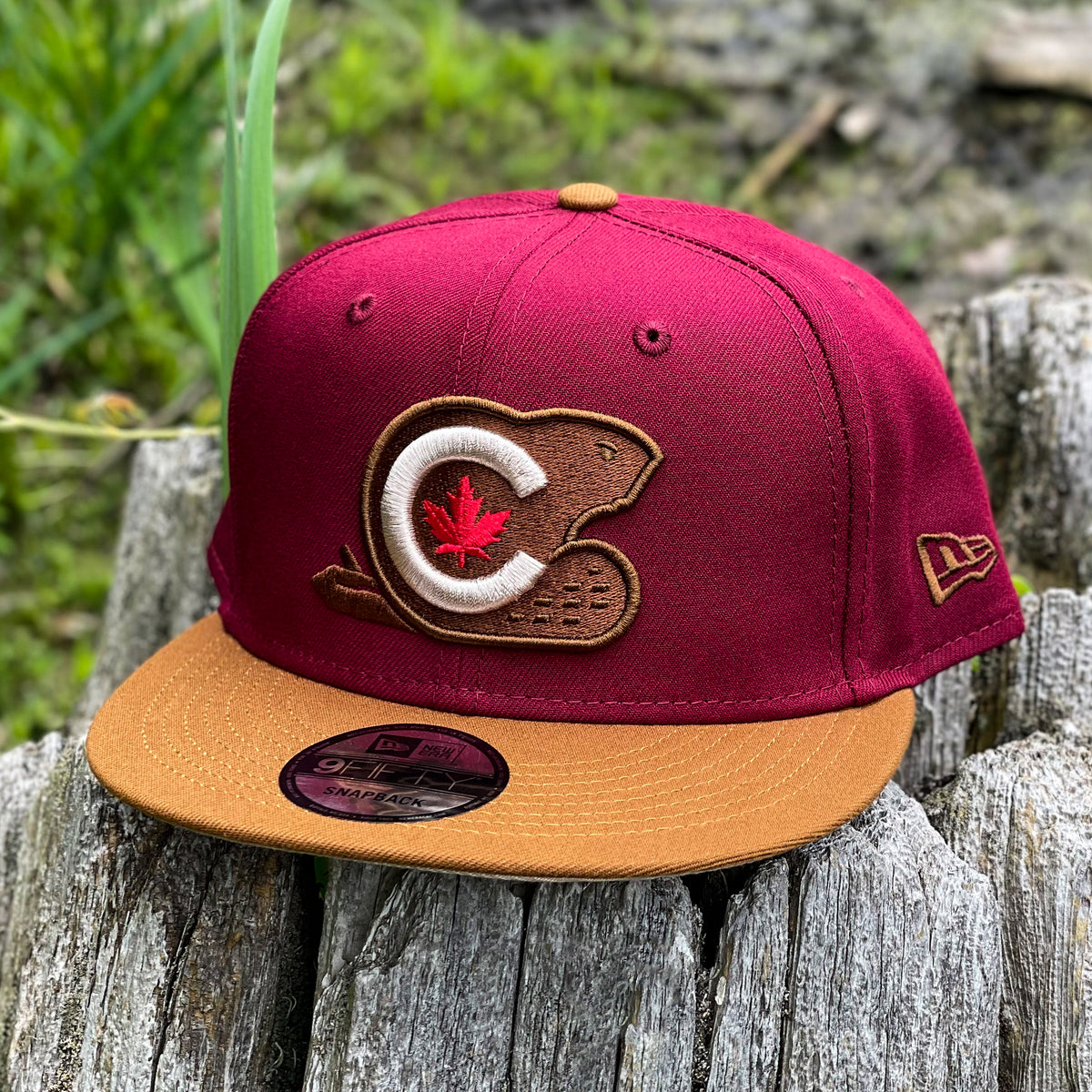 Canadian Beaver Brown Walnut Corduroy 59Fifty Fitted Hat by Noble