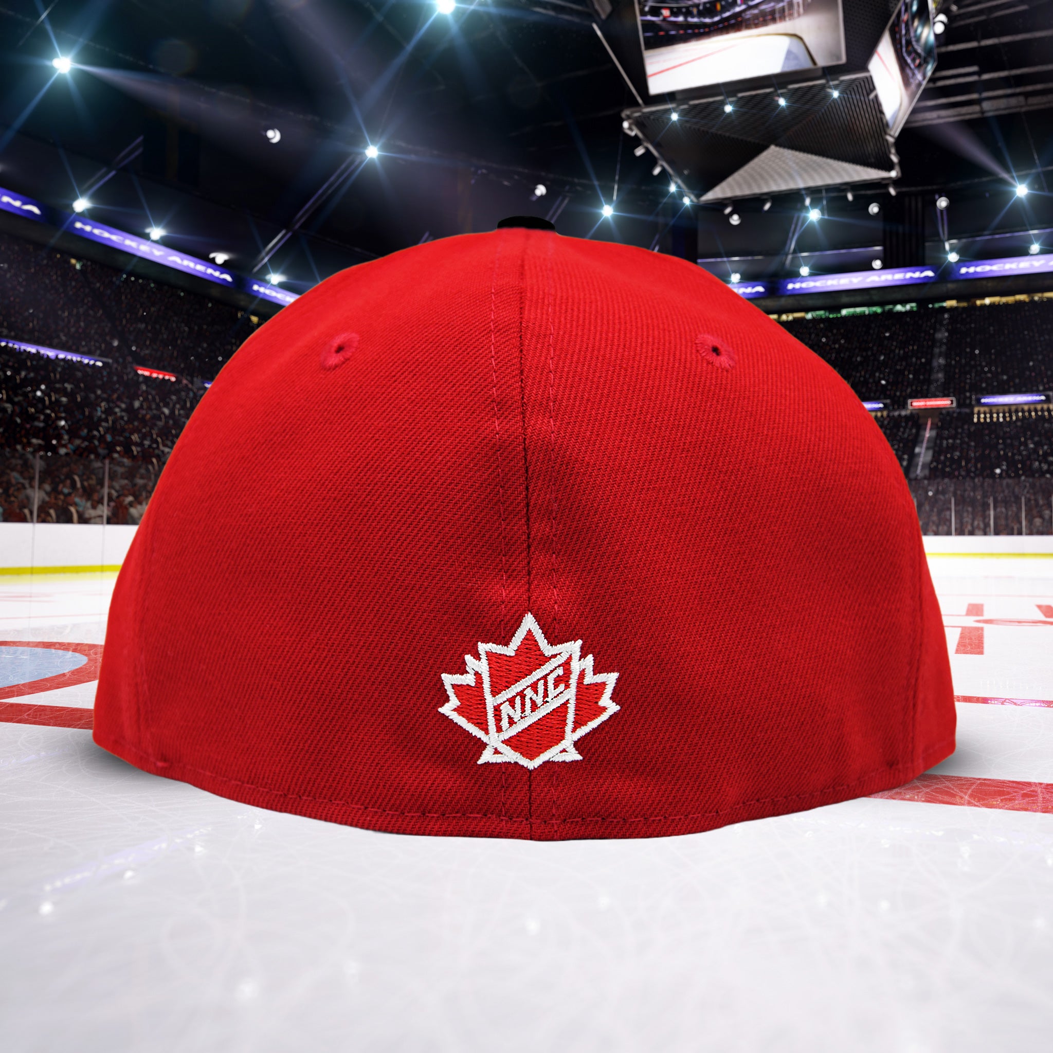 Celly - Red & Black New Era 59Fifty - Back