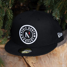 Load image into Gallery viewer, Noble North - Classic Patch - Black New Era 59Fifty

