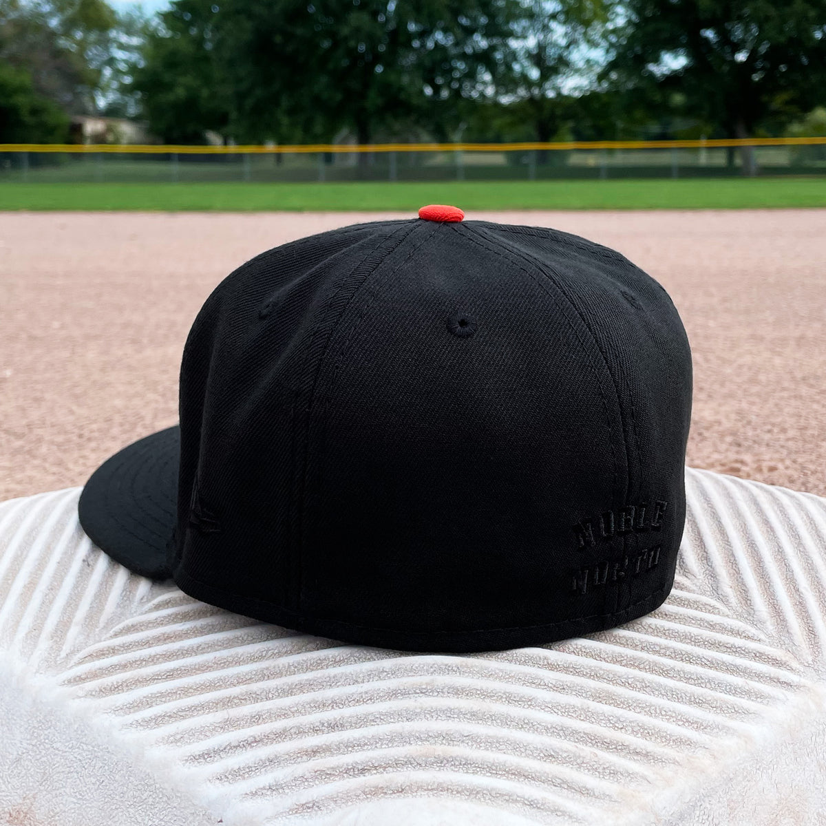 North Star Grey Black Infrared 59Fifty Fitted Hat by Noble North x
