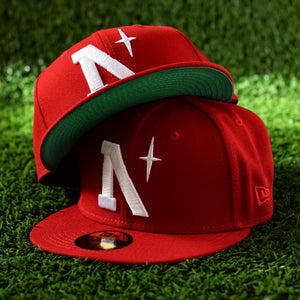 North Star - Heritage - Red New Era 59Fifty - Undervisor