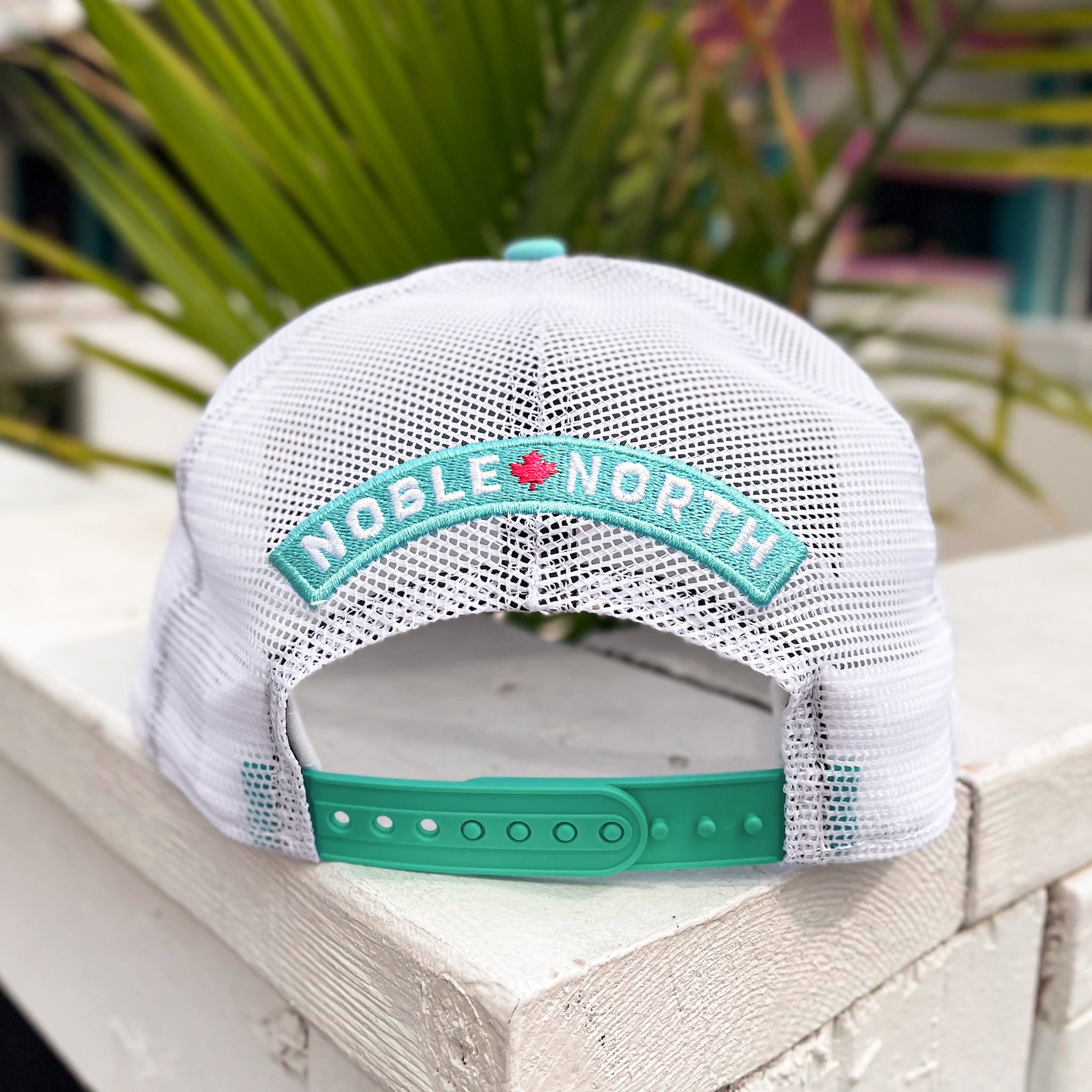 North Star - Mint New Era 9Fifty Mesh Snapback - Back