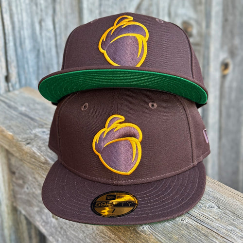 Acorn - Burnt Wood New Era 59Fifty - Undervisor