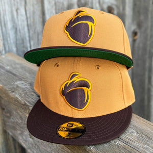 Acorn - Panama Tan & Burnt Wood New Era 59Fifty - Undervisor