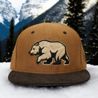 Bear Explorer - Bronze Micro Fleece & Walnut Corduroy New Era 59Fifty - Front