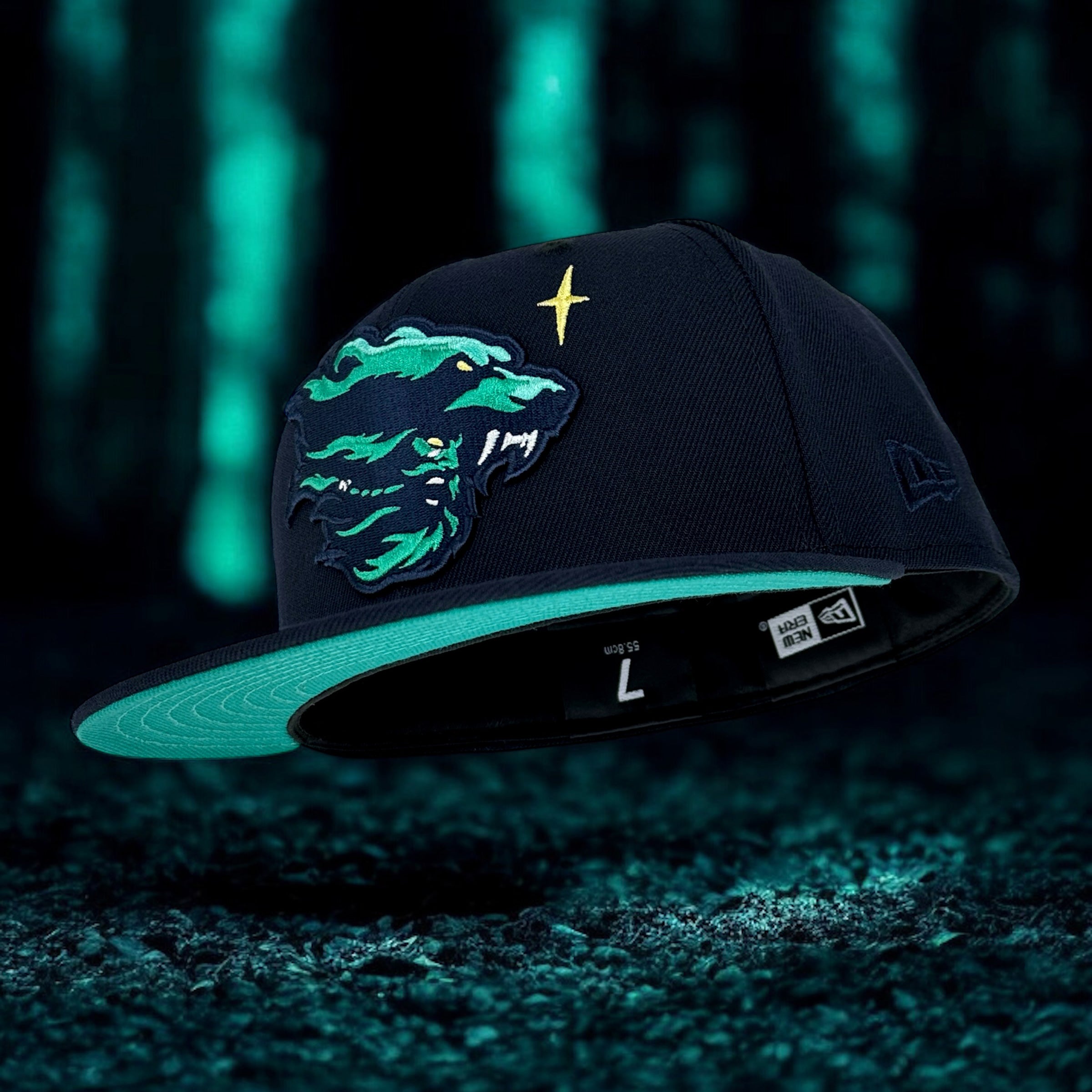 Bear Warrior - Navy New Era 59Fifty - Undervisor