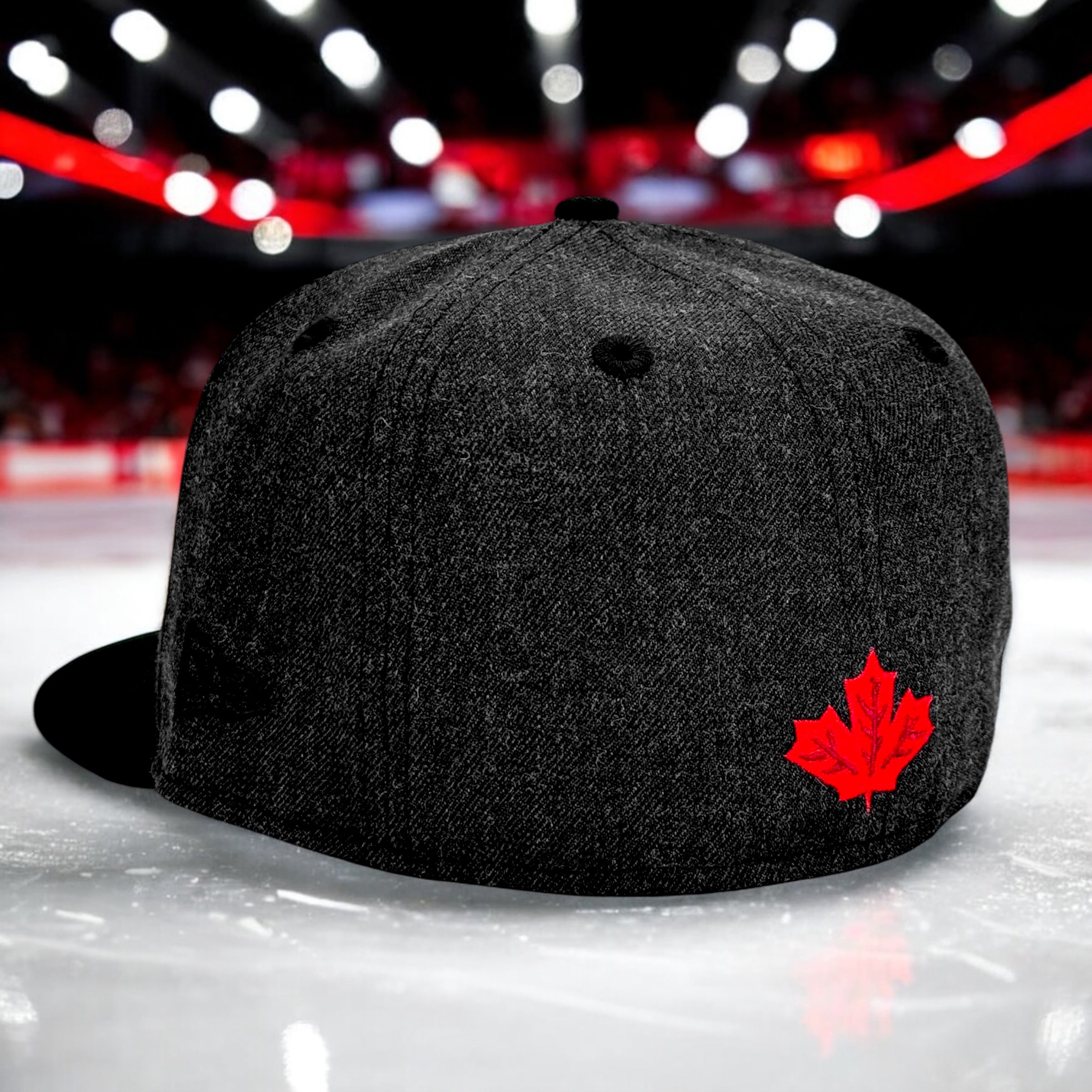 Beaverjax - Black Heather 2-Tone New Era 59Fifty – Noble North Co.