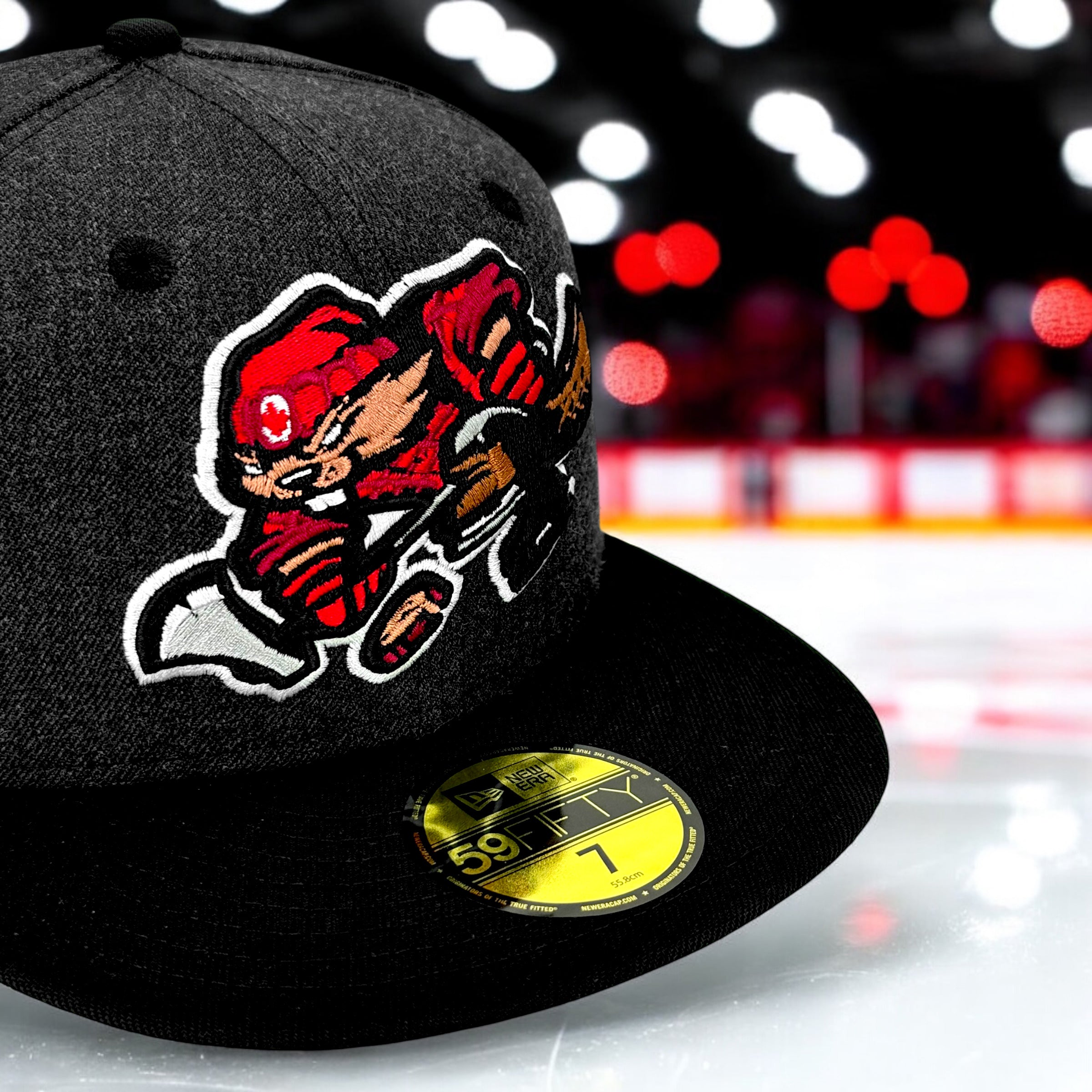 Beaverjax - Black Heather 2-Tone New Era 59Fifty – Noble North Co.