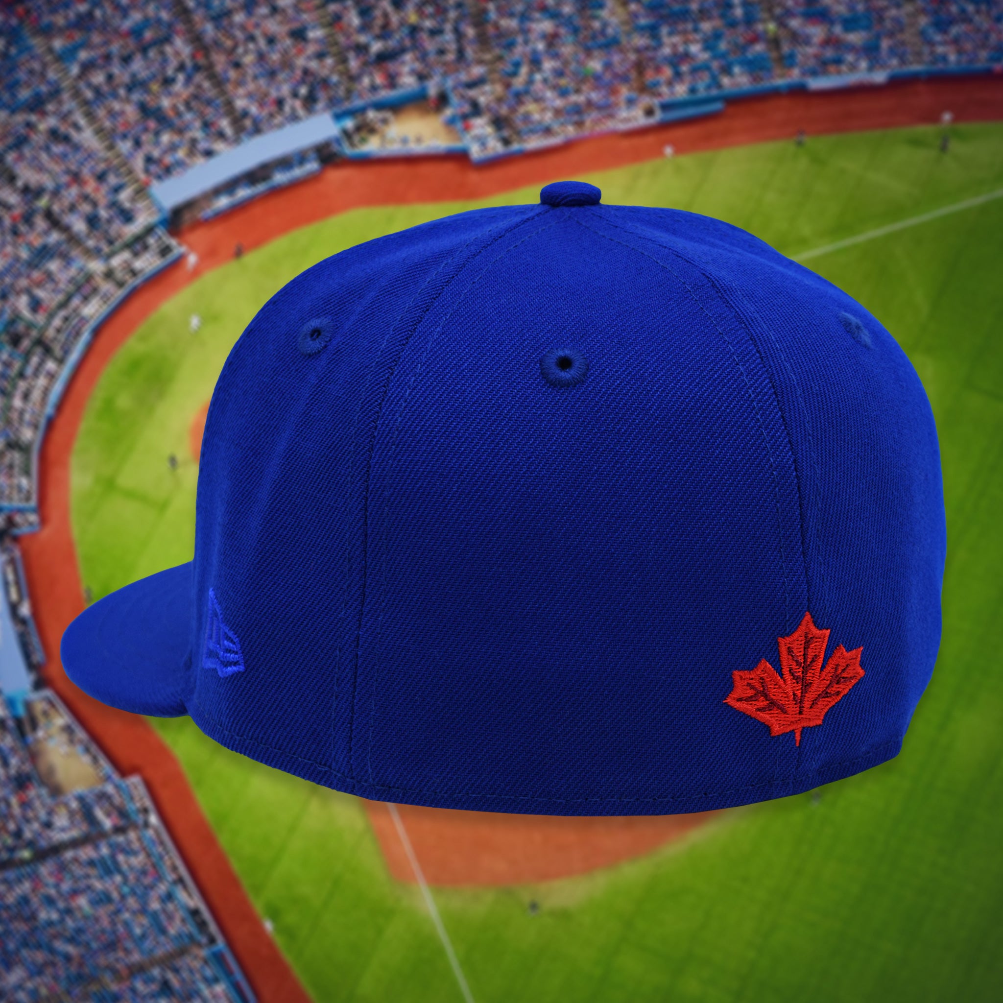 Blue Jay Feather - Royal New Era 59Fifty - Back