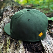 Load image into Gallery viewer, Noble North - Canada Badge - Alpine Green New Era 59Fifty - Back
