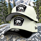 Canada Badge - Chrome & Black New Era 9Forty A-Frame Snapback - Undervisor