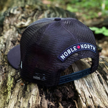 Load image into Gallery viewer, Noble North - Canada Badge - Navy New Era 9Fifty Mesh Snapback - Back
