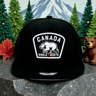 Noble North - Canada Badge - Black New Era 9Fifty Snapback (Kids) - Front