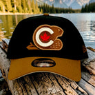 Canadian Beaver - Black & Brown New Era 9Forty A-Frame Snapback - Front