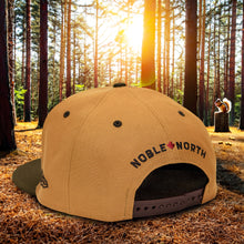 Load image into Gallery viewer, Noble North - Classic Patch - Light Bronze &amp; Walnut New Era 9Fifty Snapback - Back
