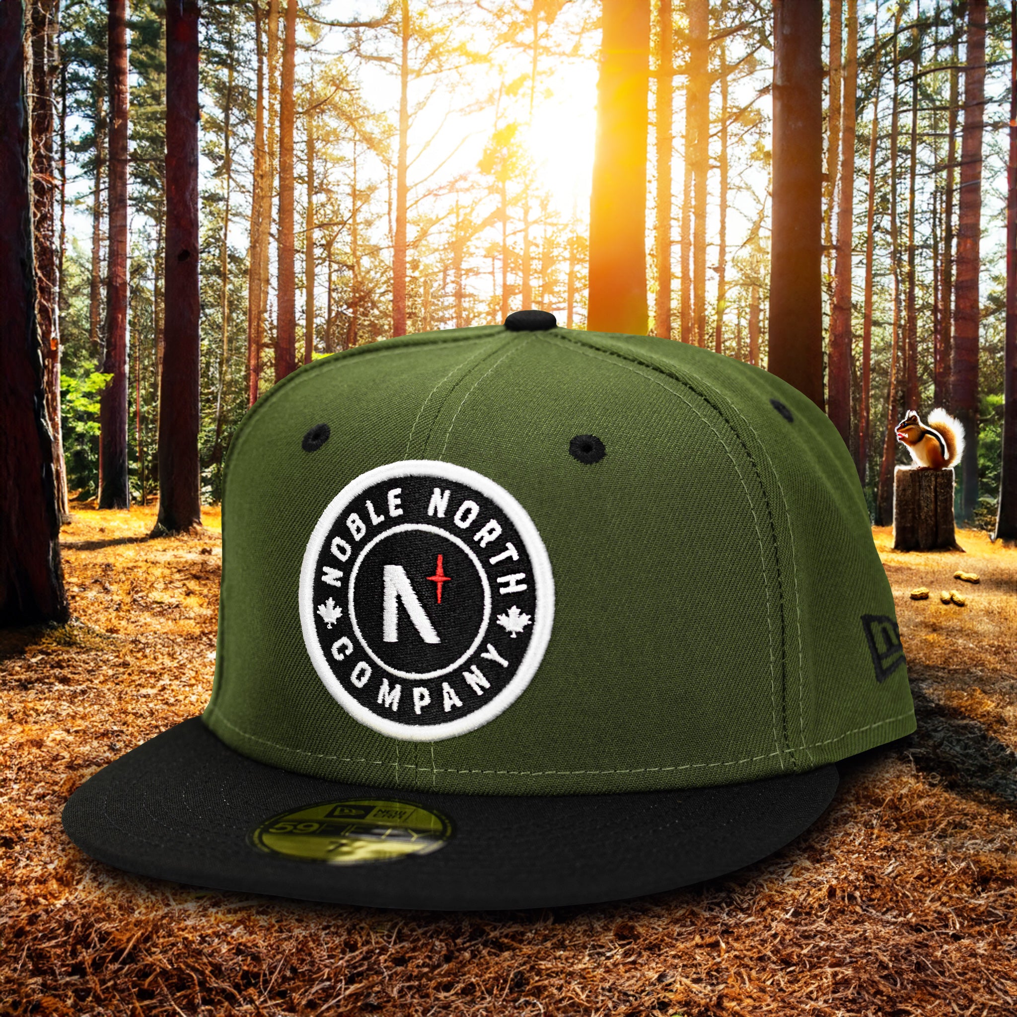 North Star - Black New Era 59Fifty – Noble North Co.