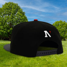 Load image into Gallery viewer, Goose Mascot - Black &amp; Graphite New Era 9Fifty Snapback - Back
