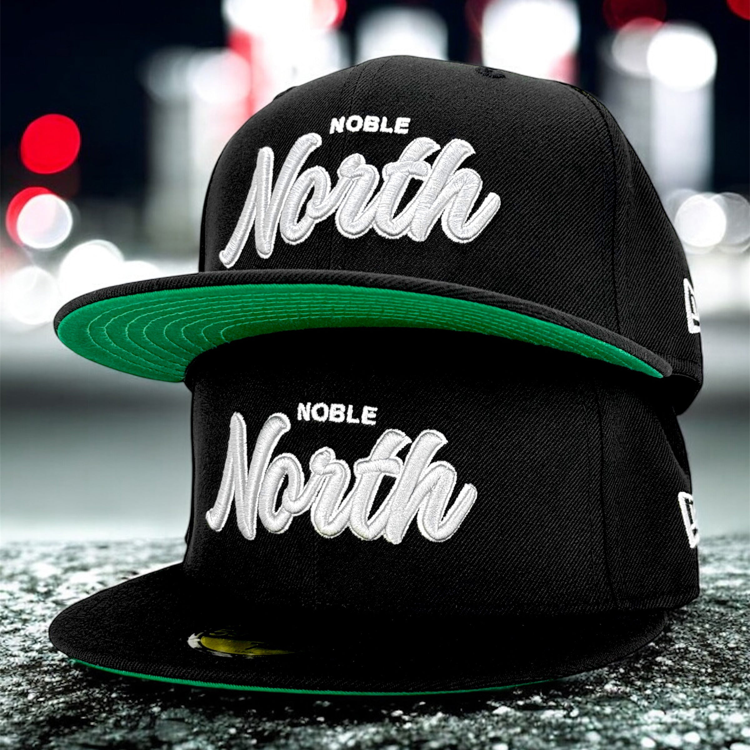 North Script - Black New Era 59Fifty - Undervisor