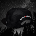 North Star - Black New Era 9Fifty Mesh Snapback - Back