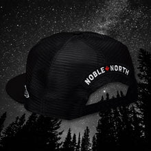 Load image into Gallery viewer, North Star - Black New Era 9Fifty Mesh Snapback - Back
