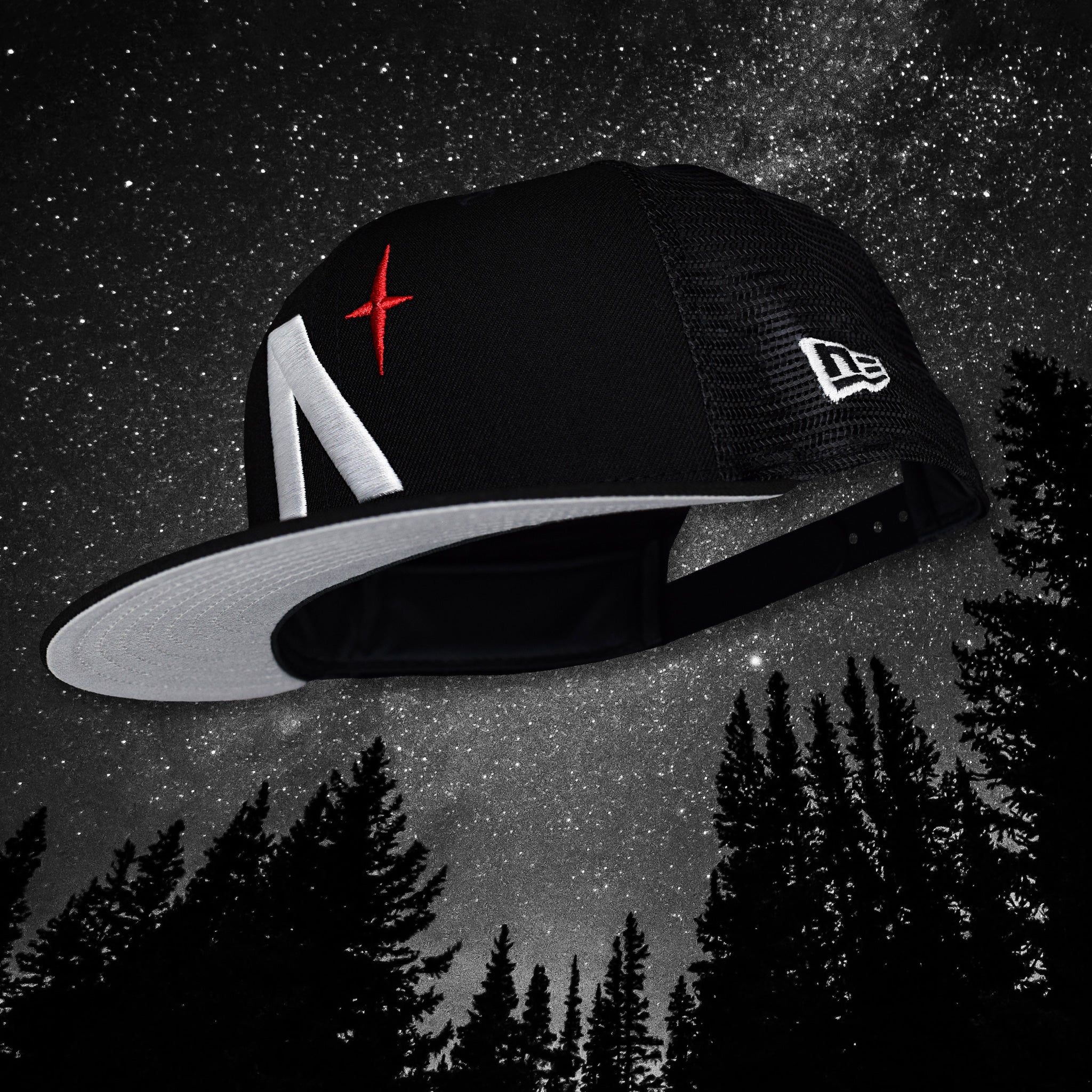 North Star - Black New Era 9Fifty Mesh Snapback - Undervisor