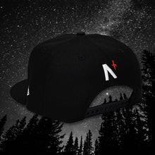 Load image into Gallery viewer, North Star Mascot - Black 9Fifty Snapback Hat - Back
