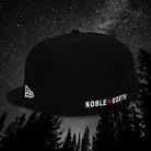 North Star - Mascot - Black New Era 59Fifty - Back