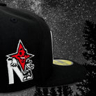 North Star - Mascot - Black New Era 59Fifty - Close Up