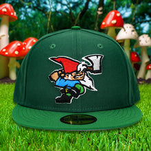 Load image into Gallery viewer, Swinging Gnome - Emerald Green 2-Tone New Era 59Fifty - Front
