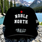 Noble North - Black New Era 9Fifty A-Frame Snapback - Front
