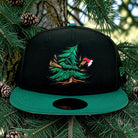 Noble Pines - Black & Emerald Green New Era 59Fifty - Front