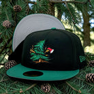 Noble Pines - Black & Emerald Green New Era 59Fifty - Undervisor