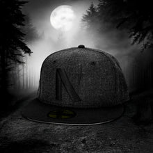 Load image into Gallery viewer, North Star - Blackout Heather New Era 59Fifty - Front
