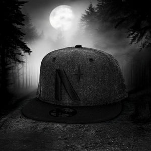 North Star - Blackout Heather New Era 9Fifty Snapback - Front