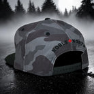 North Star - Camo Vize & Black New Era 9Fifty Snapback - Back